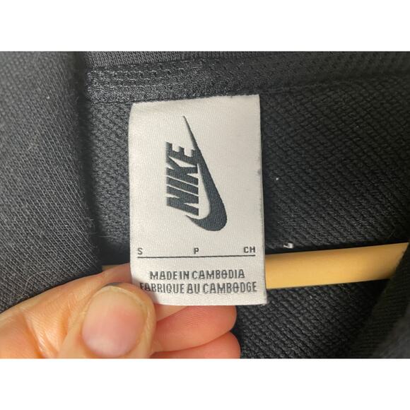 Nike x Undercover Chaos and Balance Men's Hoodie Size S Black Hooded Sweatshirt - Picture 7 of 11